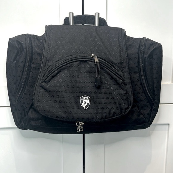 HEYS Ecotex Toiletry Black Travel Bag Unisex - Picture 3 of 17